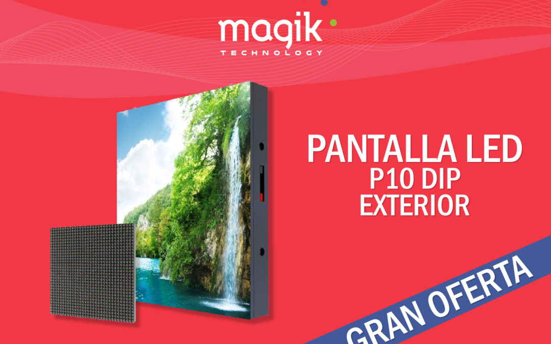 Gran Oferta Pantalla LED P10 DIP Exterior