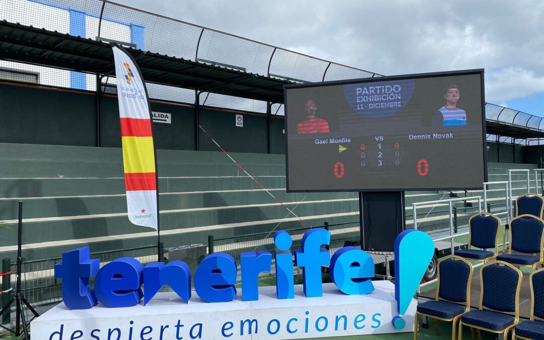 Partido Tenis Gael Monfils – Real Club Náutico de Tenerife