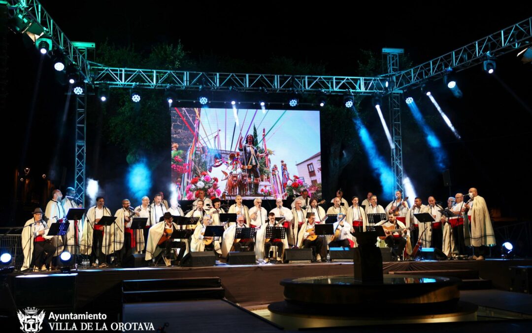 Concierto Los Sabandeños Villa de La Orotava 2022